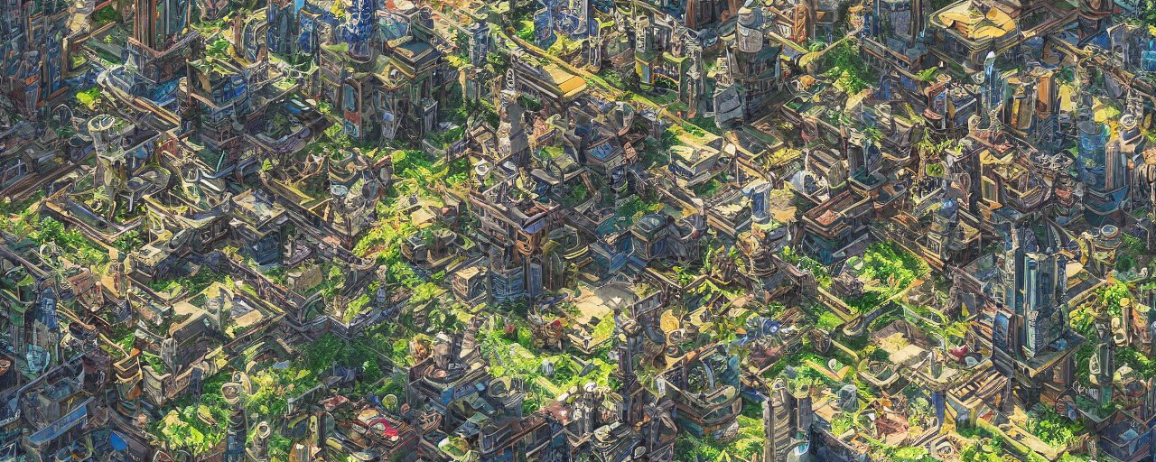 Solarpunk City on Mount Kinangop