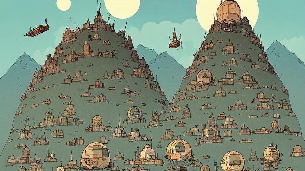 Mountain of Despair the Mountain is in the Middle of a City