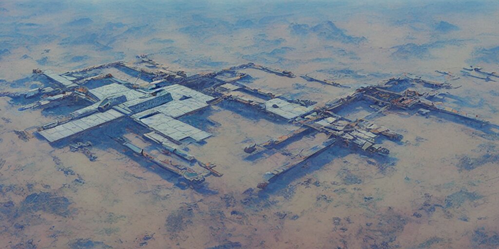 Huge Ground Space Station Sits on the Ancient Silk Road