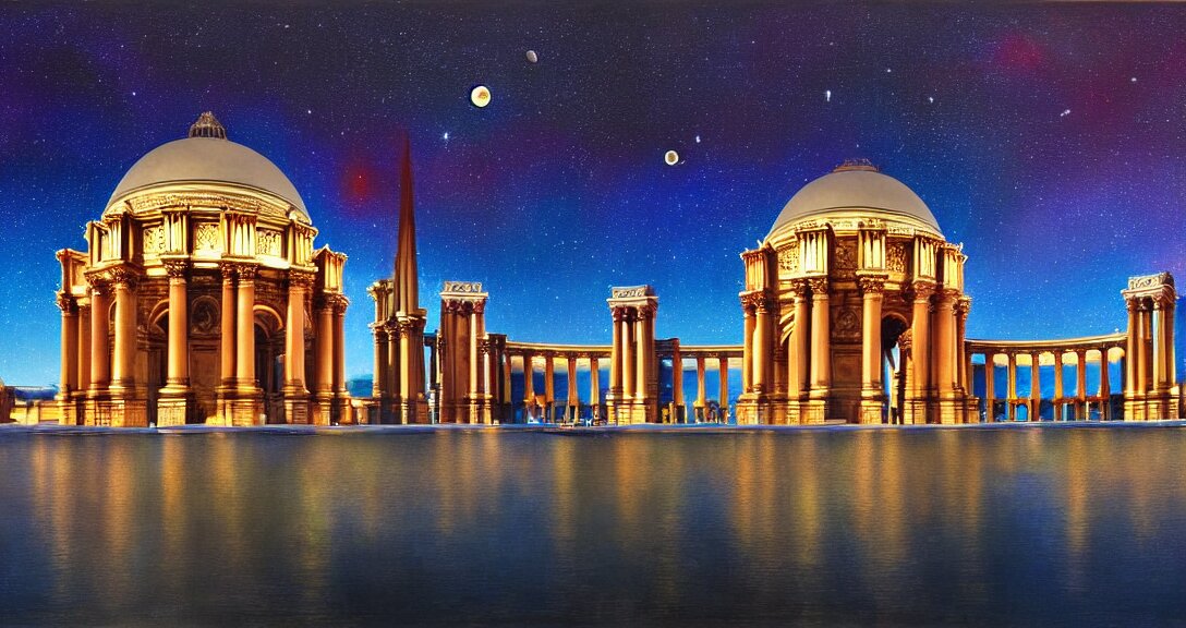 San Francisco Palace of Fine Arts During the Intergalactic Intervention
