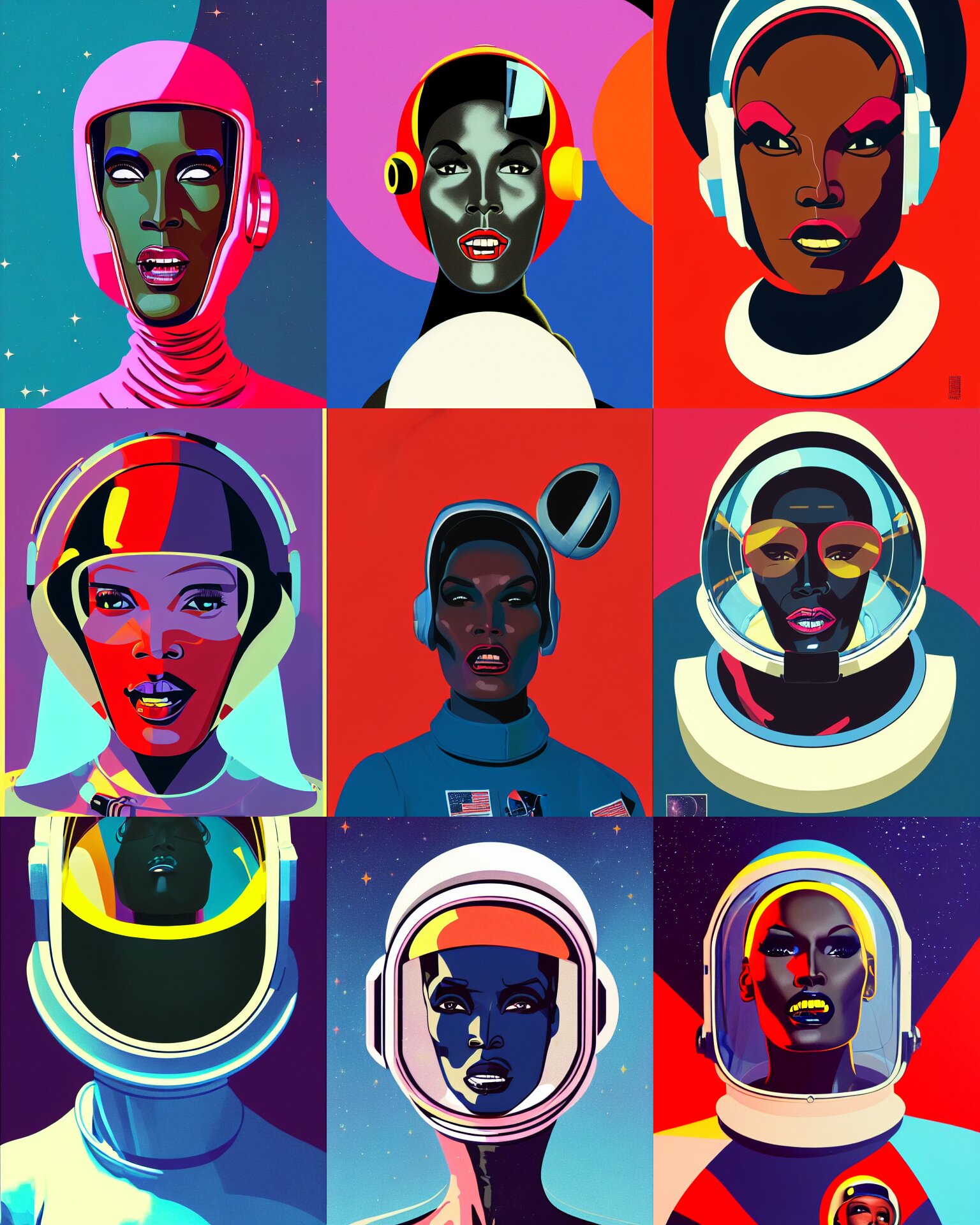 Grace Jones 2 6 Years Old Astronaut