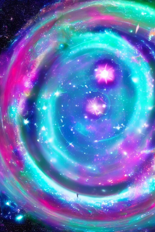 Hatsune Miku Galaxy Nebula