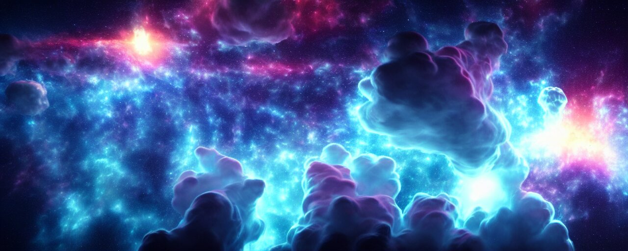 Cinematic Render of Atmospheric Space