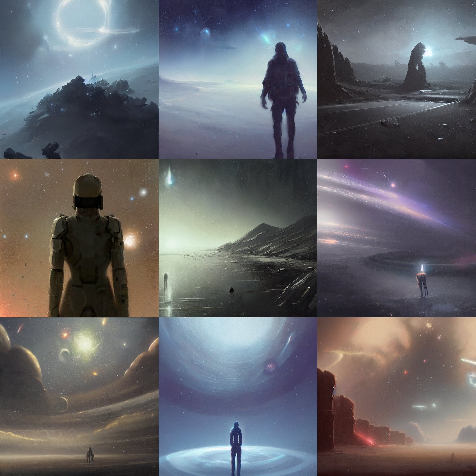 Empty Outer Space Dark
