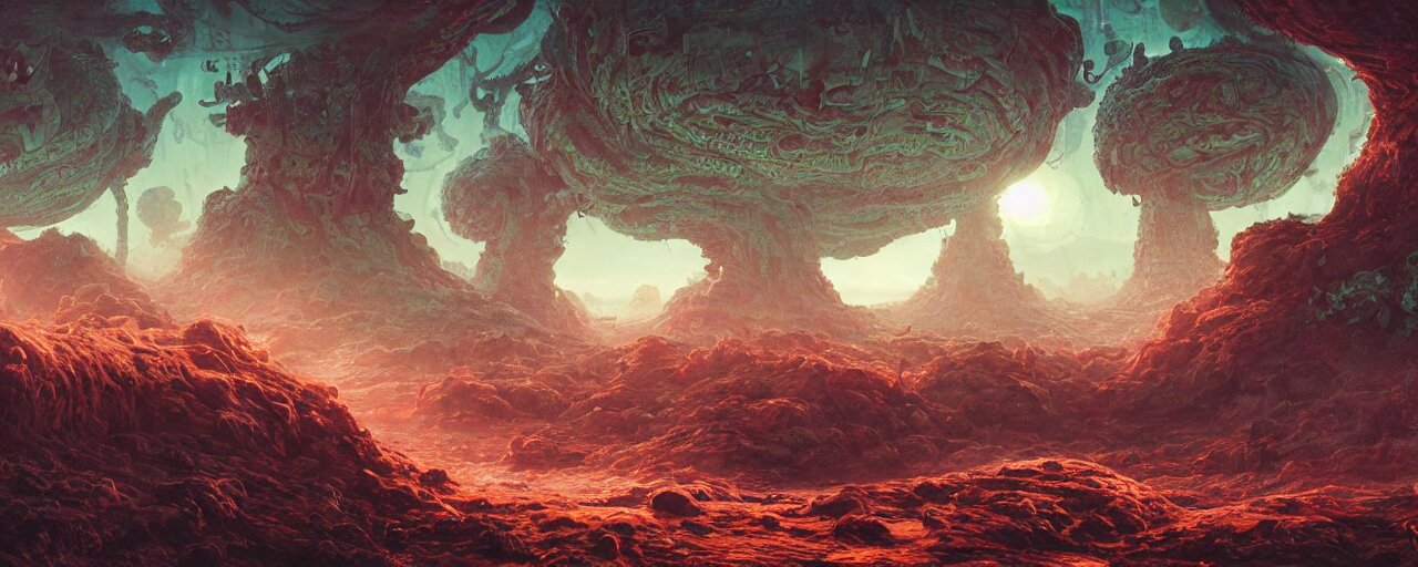 ” Slimy Alien Landscape