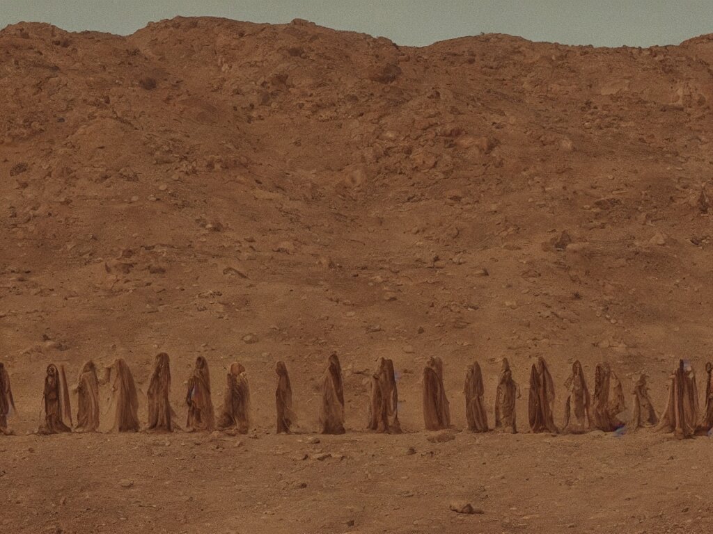Line of Glowing Bene Gesserit People in Full