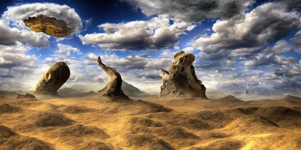Surrealist Alien Landscape