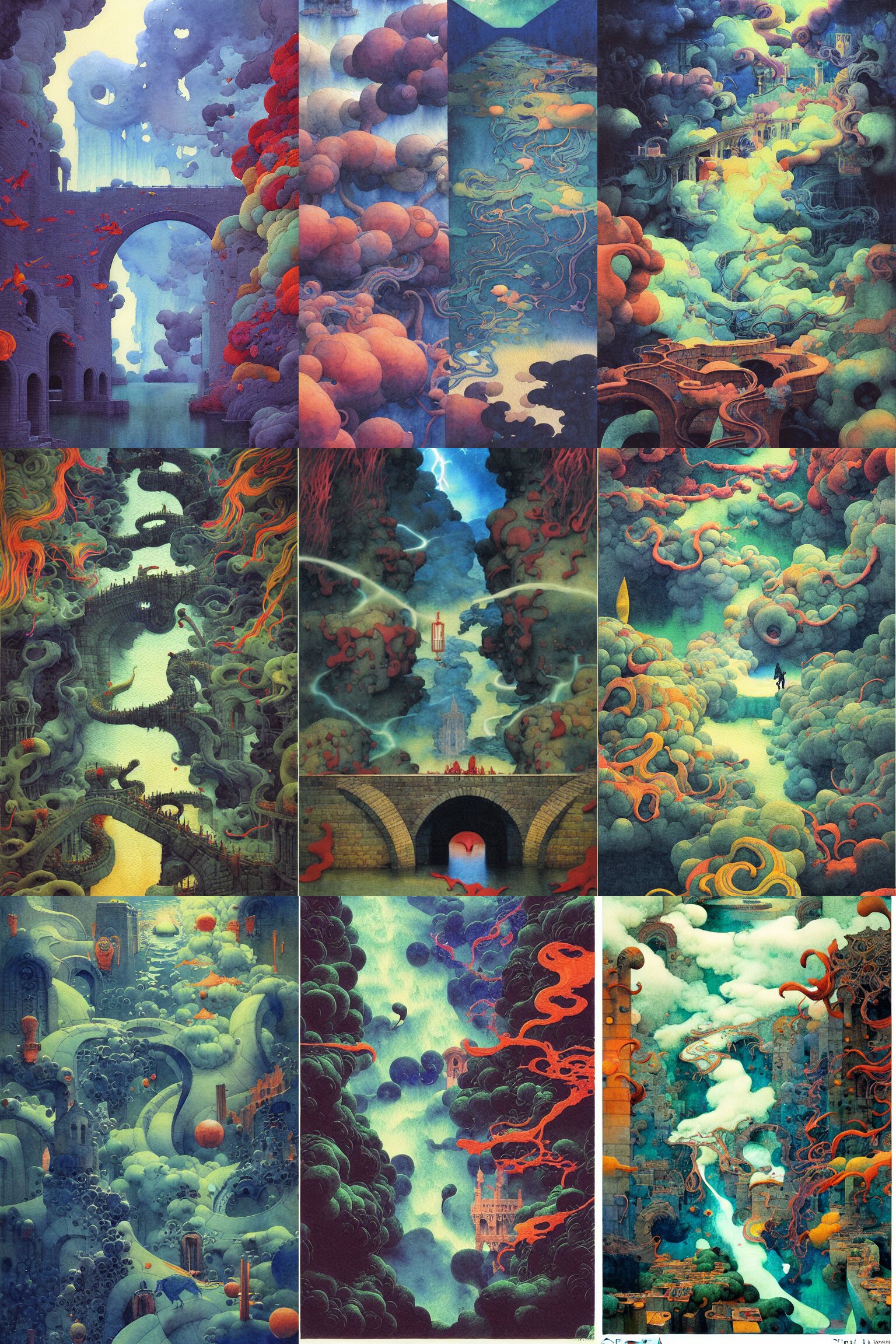 Dixit Card Twisted Waterway