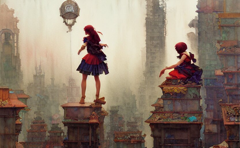 Amazing Floating Neoclassical City