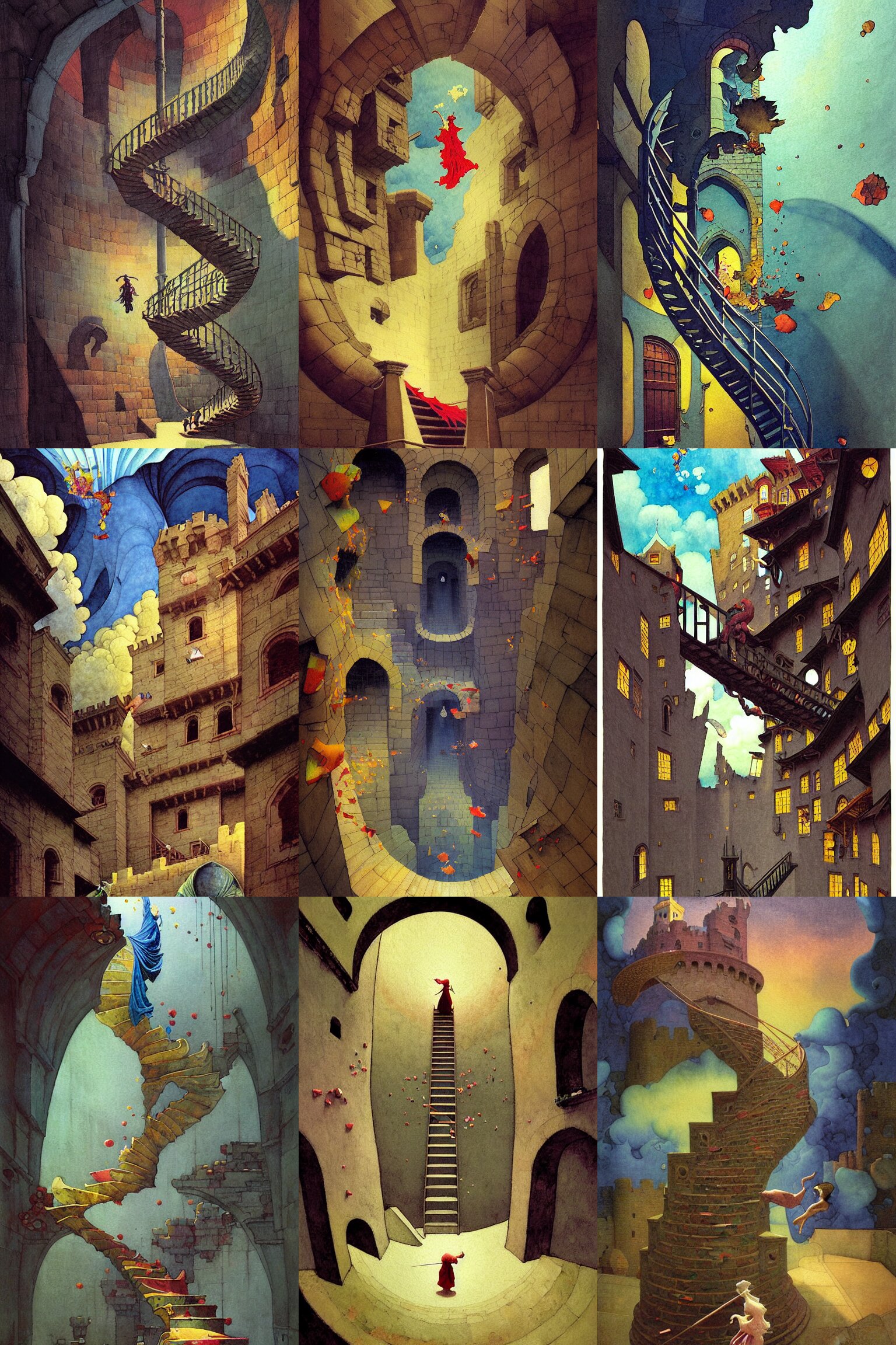 Dixit Card Inside the Castle