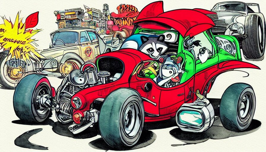 Funny Comic Book Style