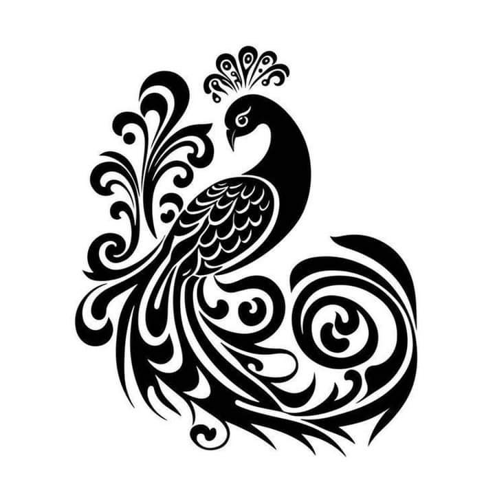 SVG: Peacock