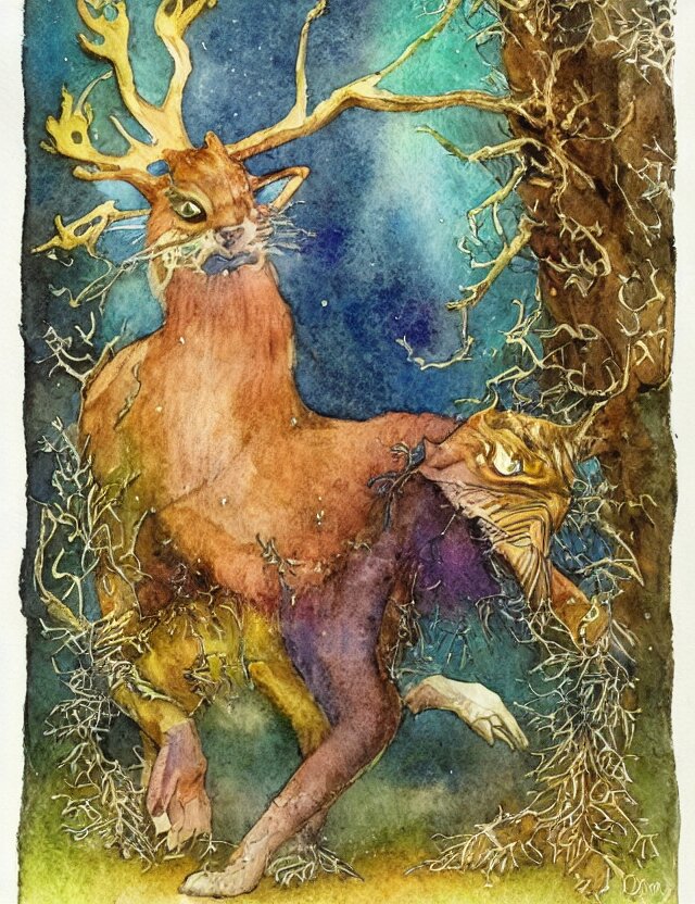 Deity of First Frost in Animal Form