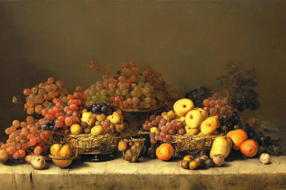 Beautiful Still Life Painting of a Mpc-60