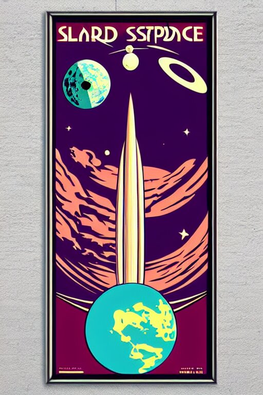Art Nouveau Travel Poster