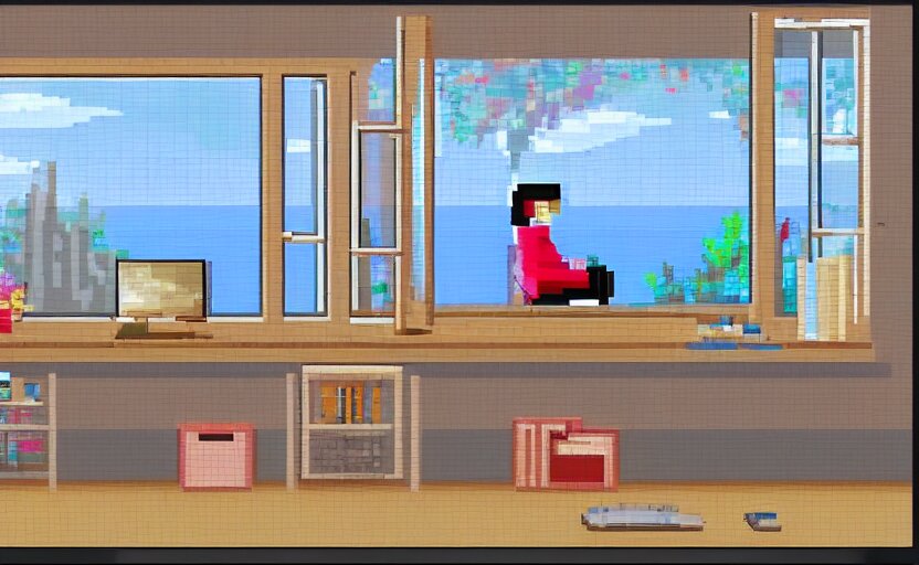 Pixel-art Screenshot of Music to Chill/study to Youtube Video
