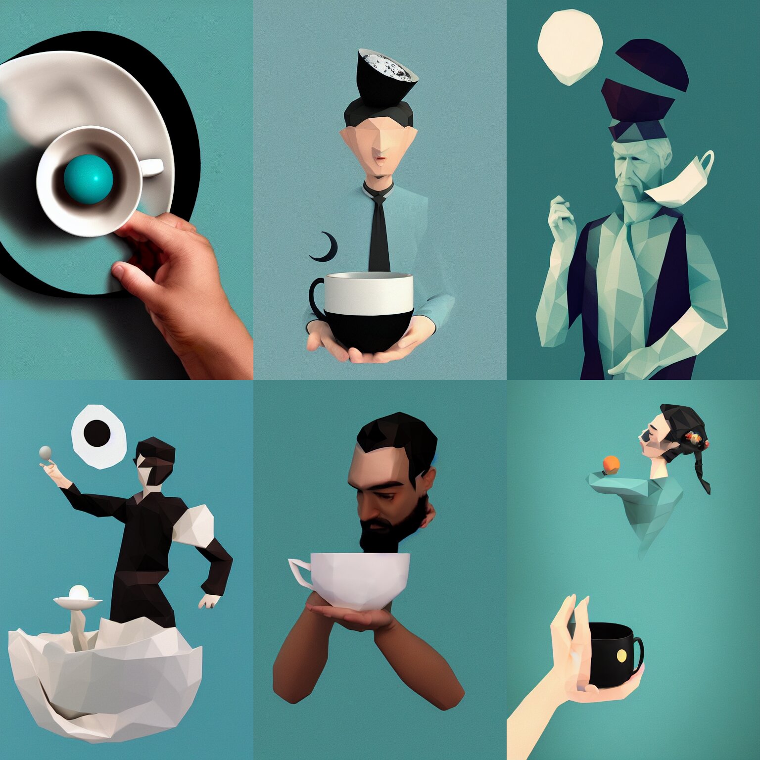 He Held the Moon in His Teacup