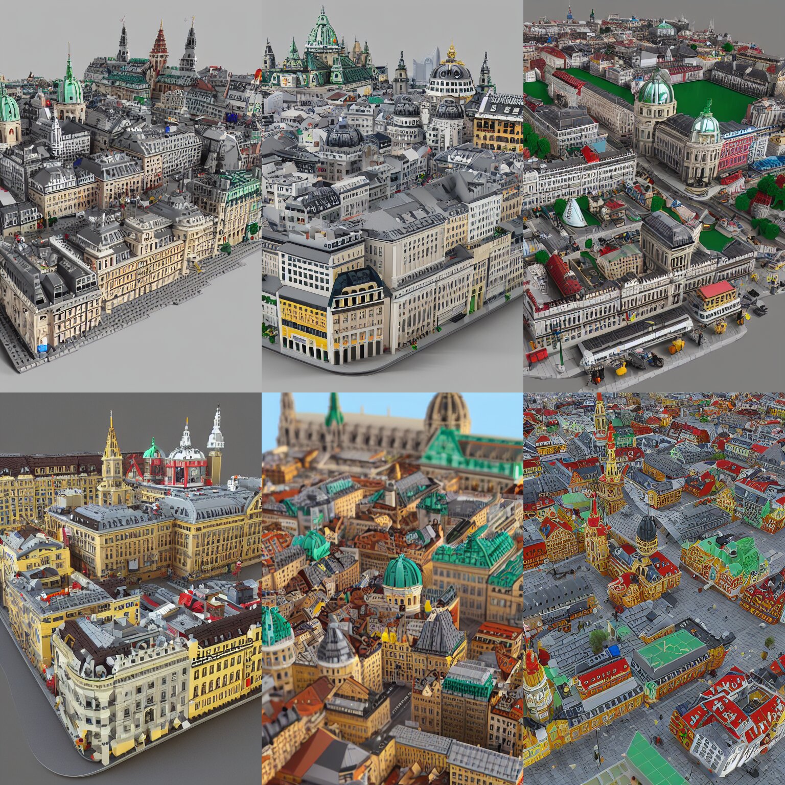 Vienna Made of Lego Bricks