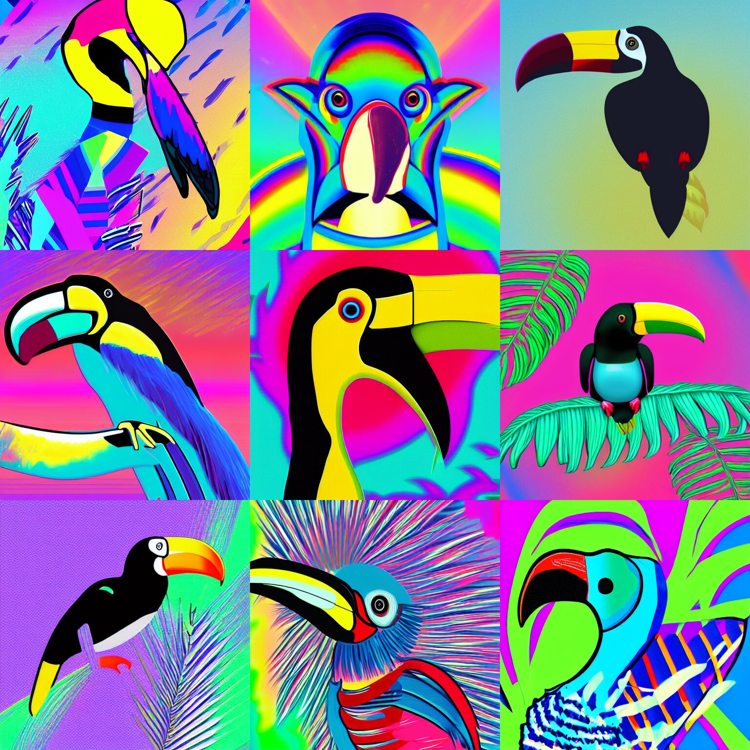 Toucan Cracking into a Safe