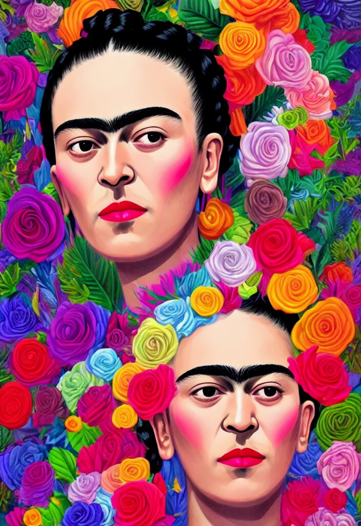 Young Beautiful Frida Kahlo