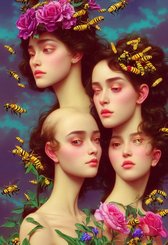 Young Beautiful Women Siamese Twins