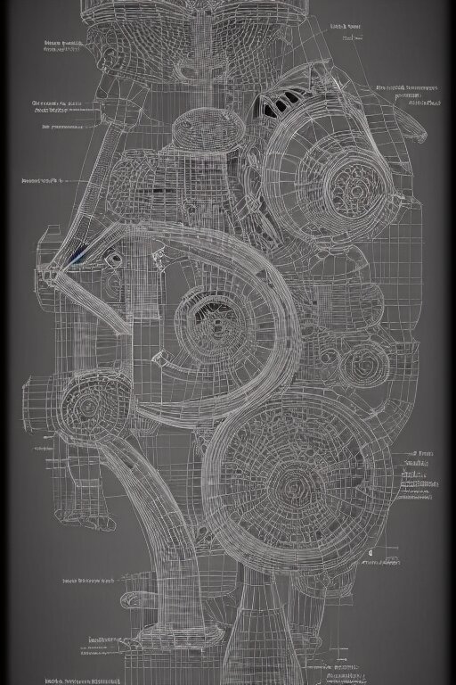 Concept of a Detailed and Intricate Design of a Mechanical Deconstructor 3d Design