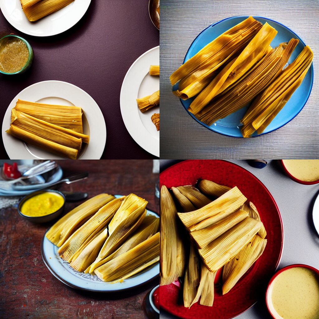 Delicious Plate of Tamales