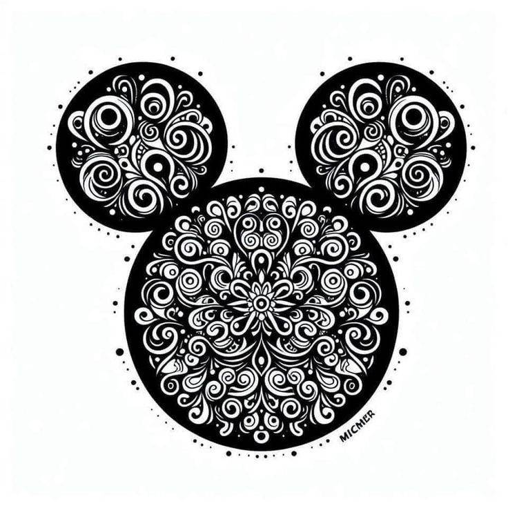 SVG: Mickey Mouse