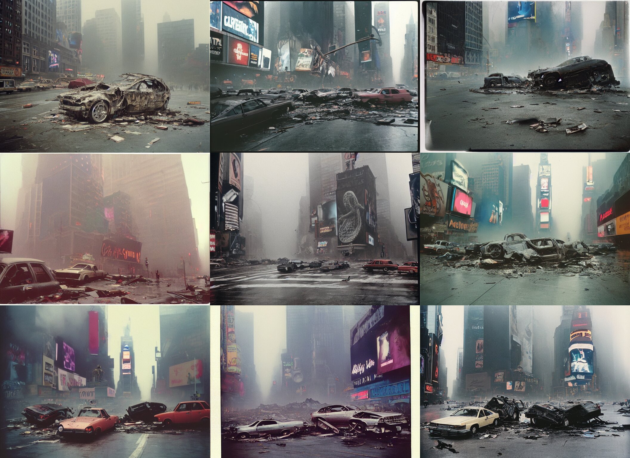 Giant Octopus Standing in Times Square