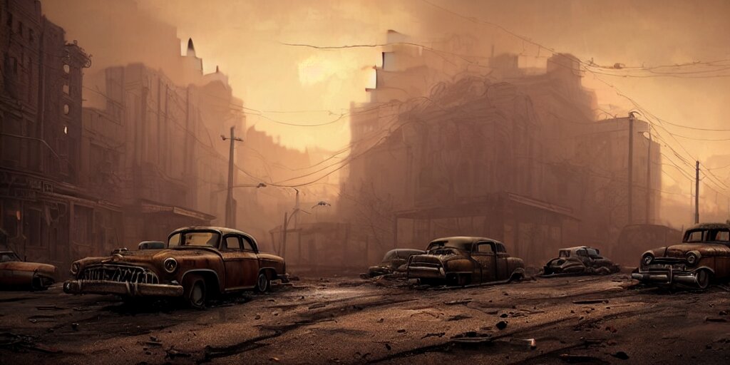 Fallout 5 Ruined City Environment