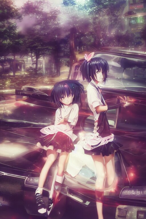 Anime 3d Poster Jun Unreal Engine Render