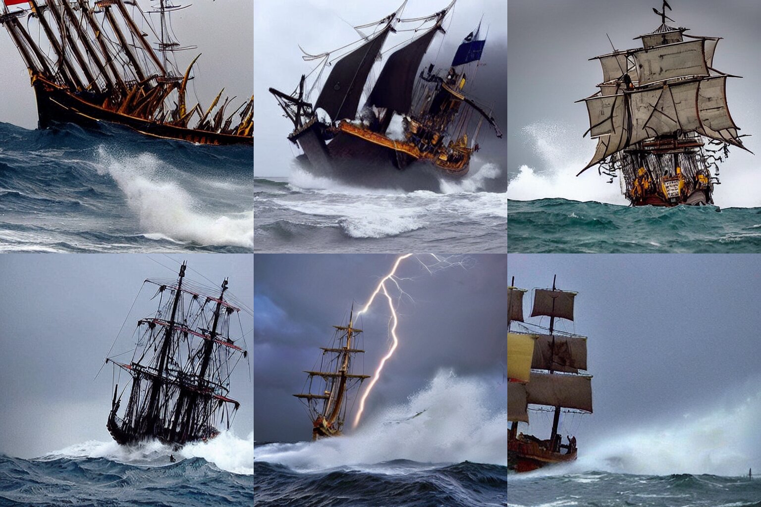 Pirate Ship Struck