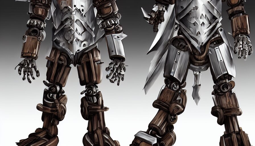 Warforged Druid Male Anime Character