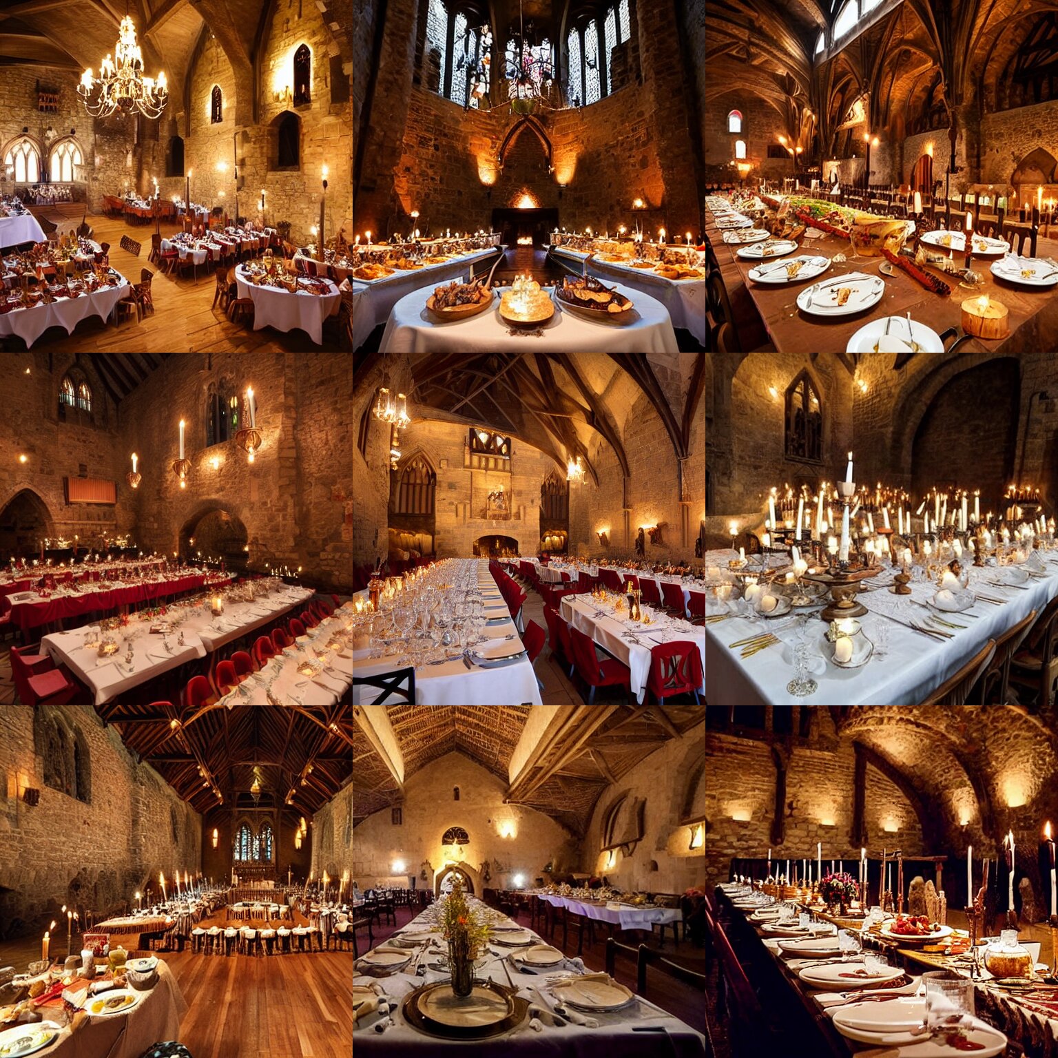 Medieval Feast Castle Great Hall