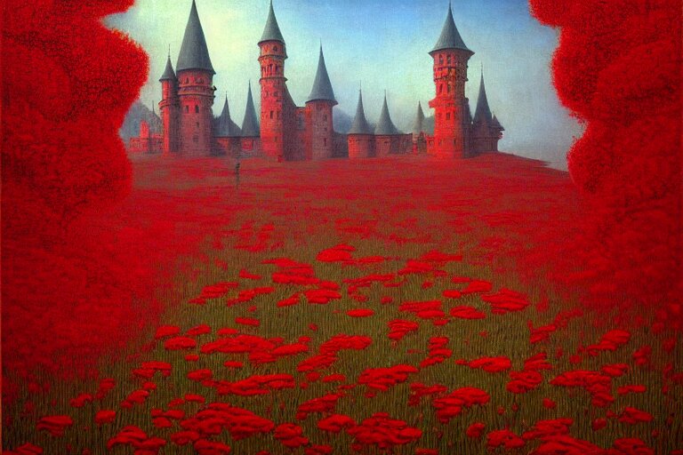 Only with Red Red Flowers