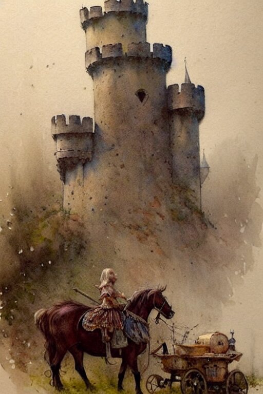 ( ( ( ( ( 1 9 5 0 Gypsy Fair Tail Medieval Castle