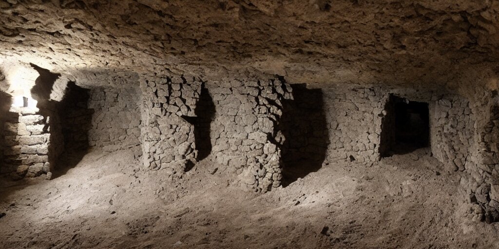 Archeological Discovery of a Perfectly Well Preserved Medieval Castle Underground