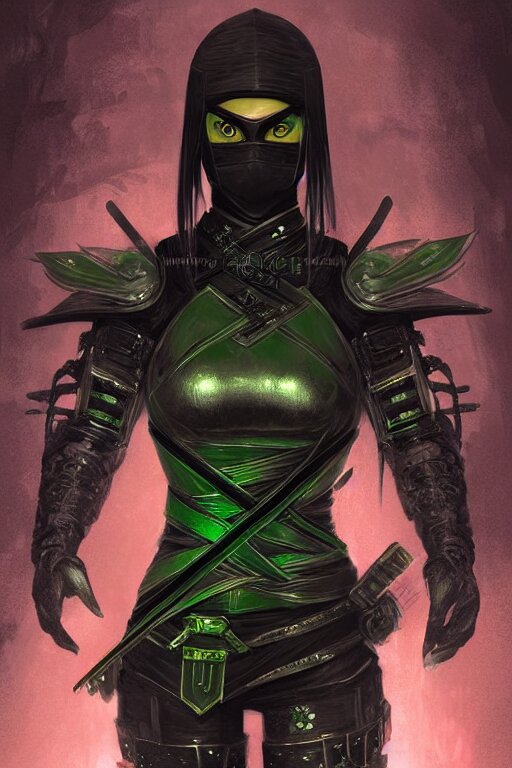 Portrait a Ninja Gaiden Girl