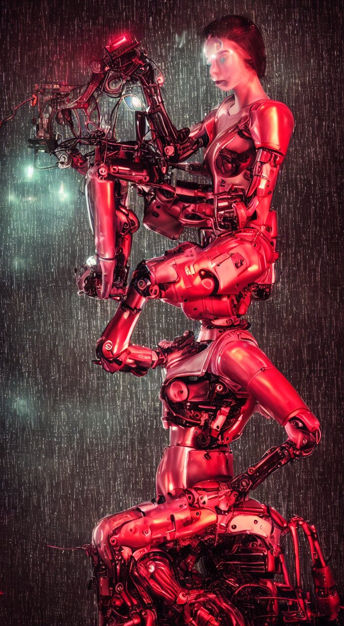 Woman Android Female Robot