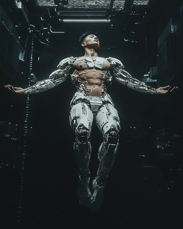 High Fashion Cyborg Model Zero Gravity