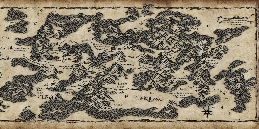 Map of the Realm of the Wolf Crew