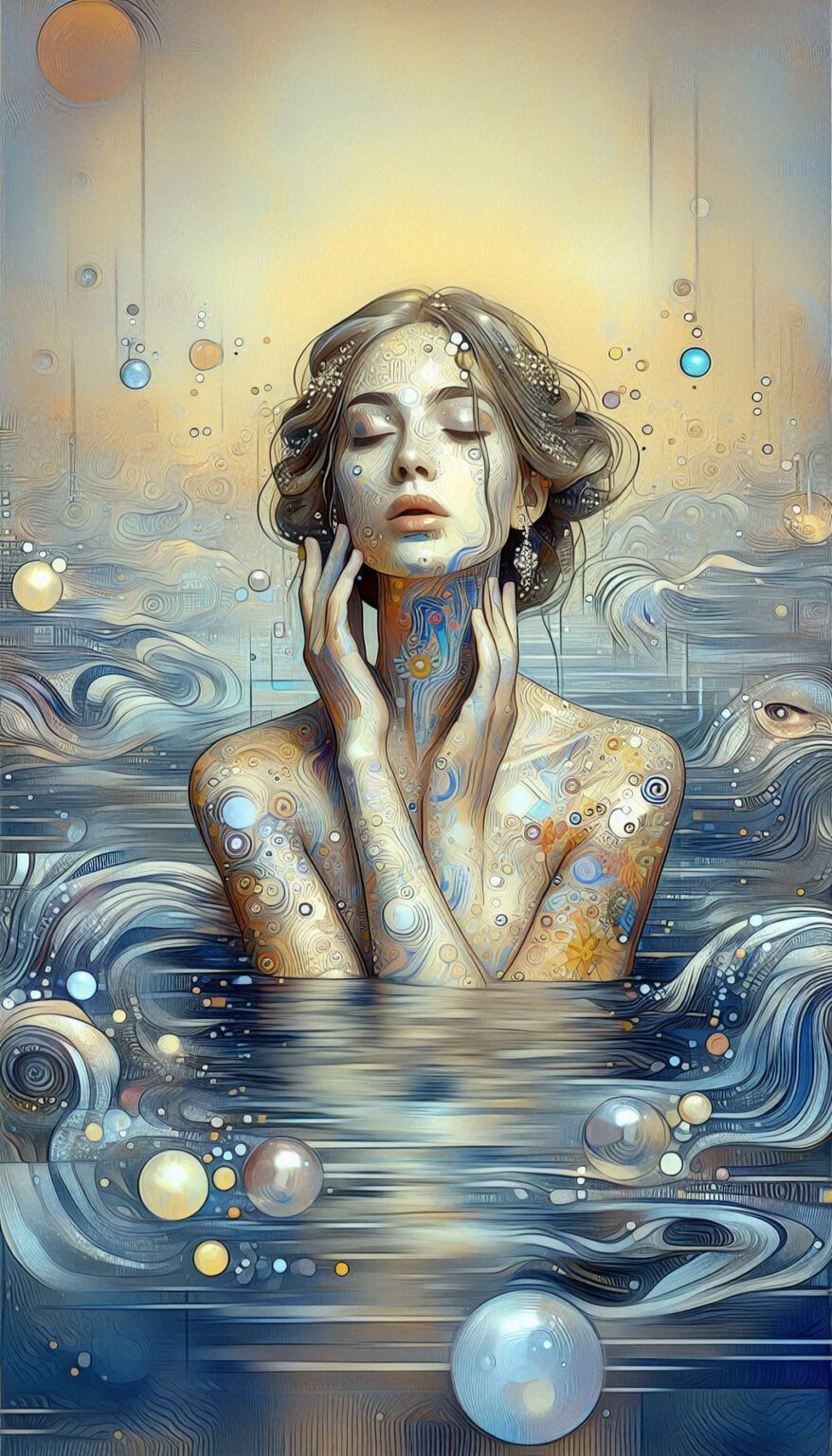 Female by Klimt and Valerie Neuzil, these two arti