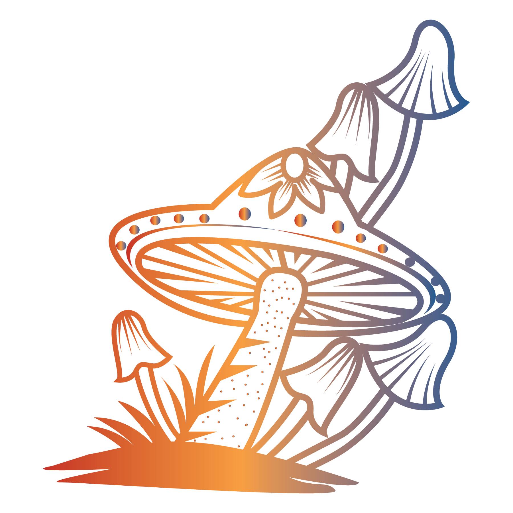 SVG: Mushrooms