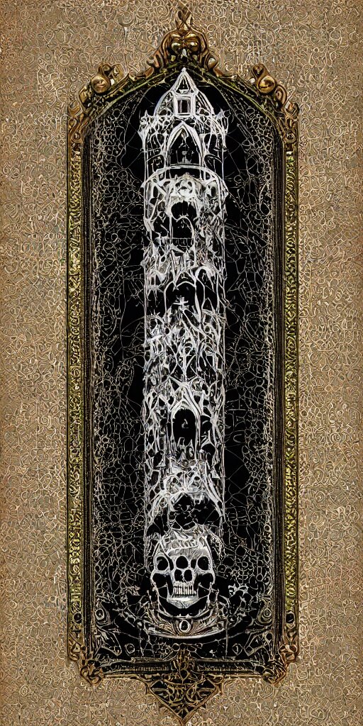 Photographic Isometric Cathedral