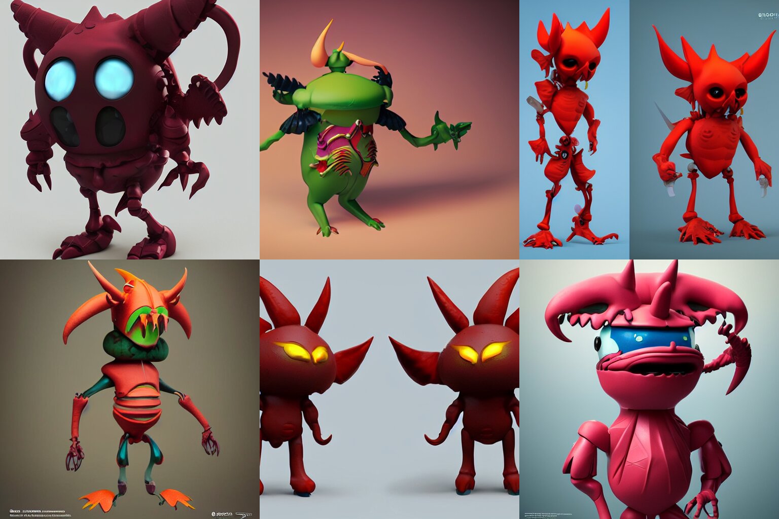 Cute Pictoplasma Characterdesign Toydesign Toy Devil Monster Mechabot Bird of Paradise
