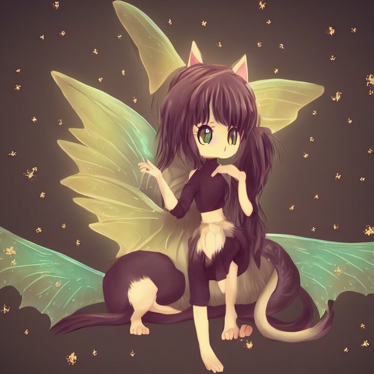 Cute Female Anime Style
