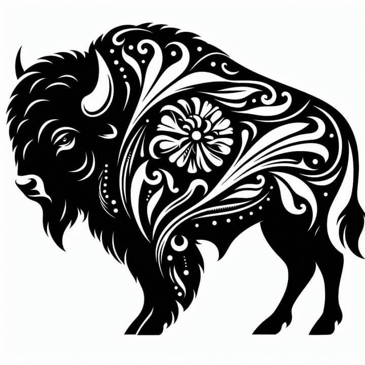 SVG: Bison