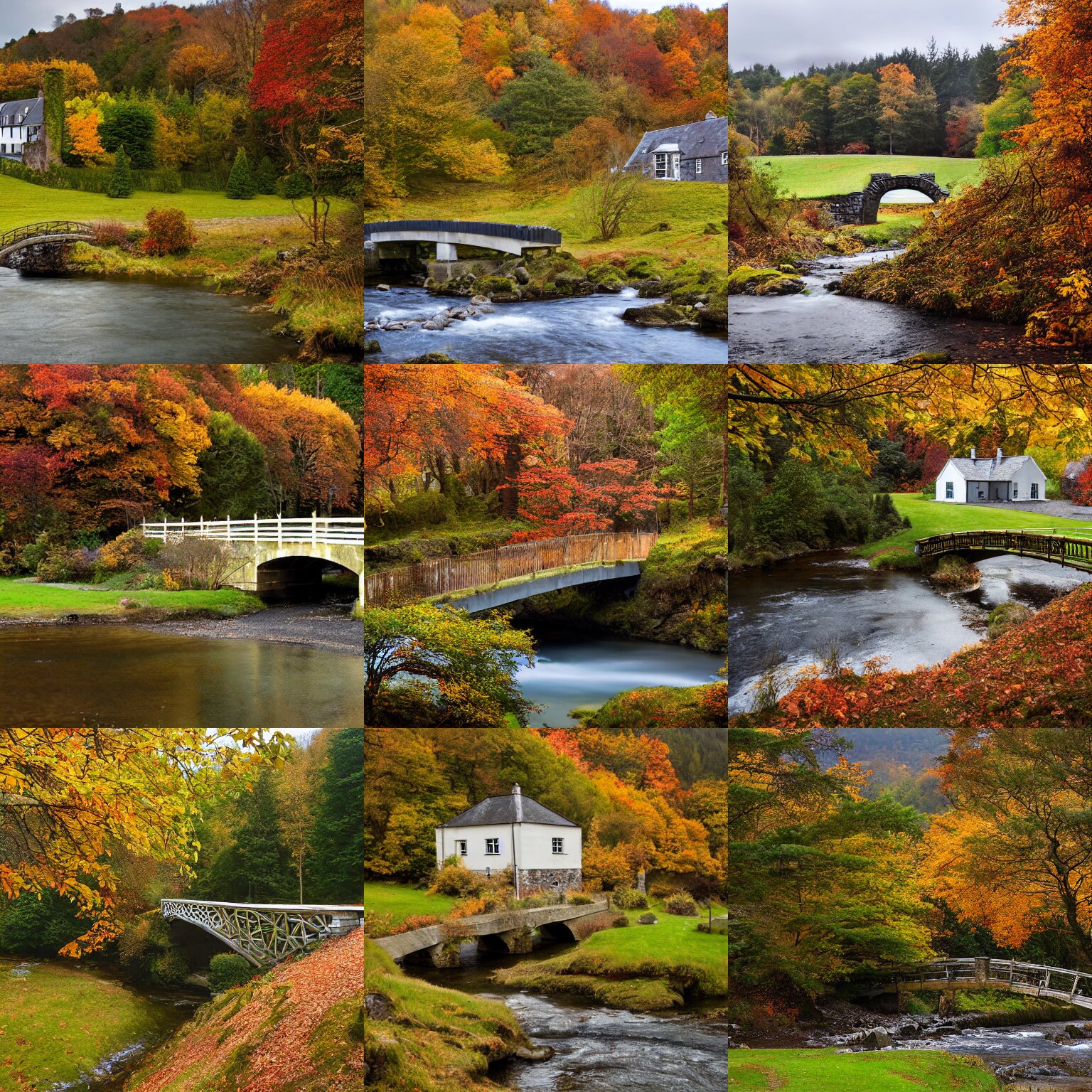 Scottish Villa at the Edge of the Forest