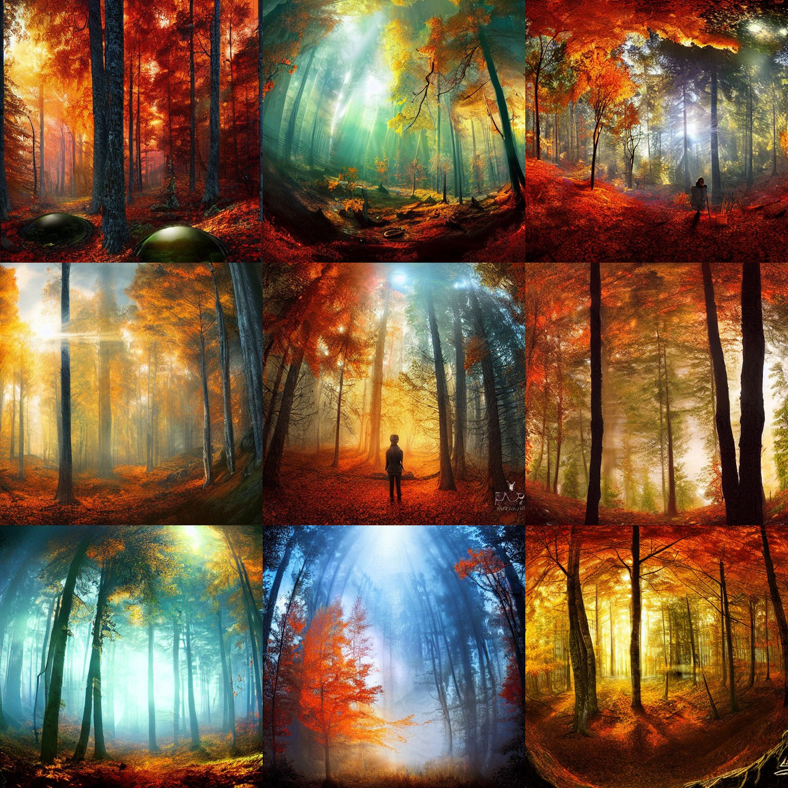 Autumn in the Boreal Forest