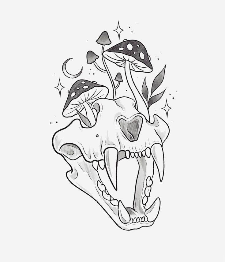 SVG: Horror Mushrooms